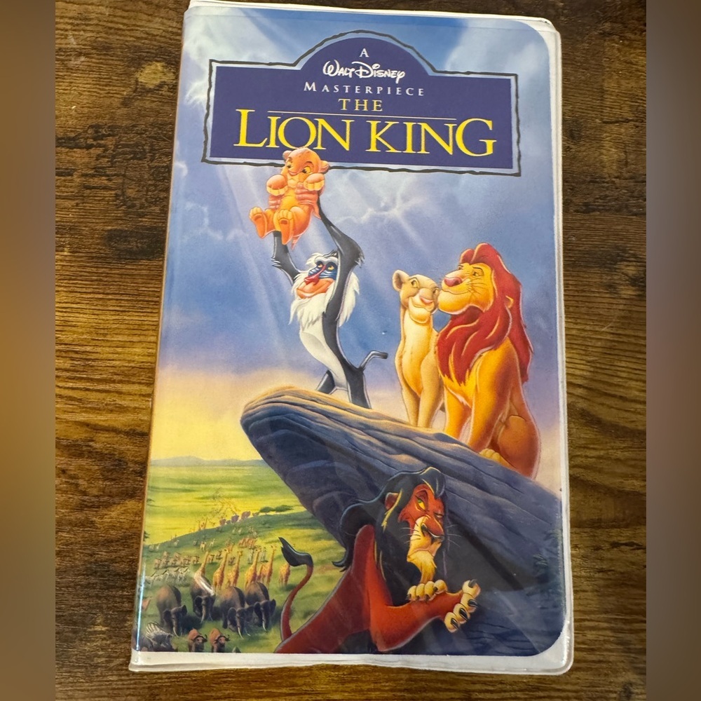 THE LION KING  (WALT DISNEY MASTERPIECE COLLECTION)  VINTAGE 1994 ORIGINAL VHS